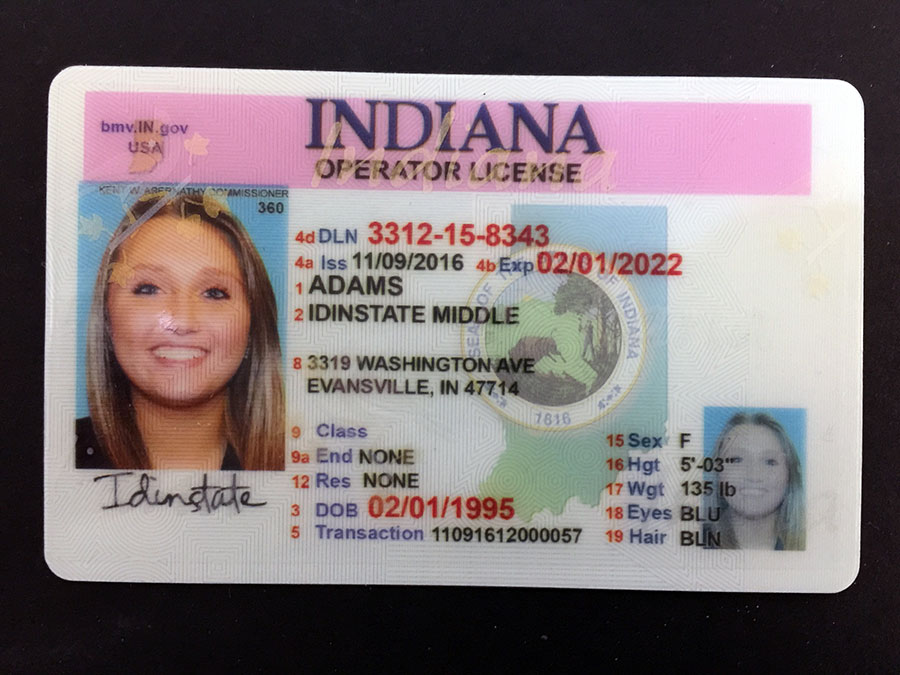 Buy Indiana driving license