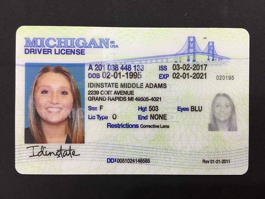 Buy Michigan driving license